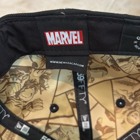 Seattle Mariners New Era Marvel Infinity Stones Cap 59Fifty Fitted RARE Size 7.5 - Picture 7 of 8